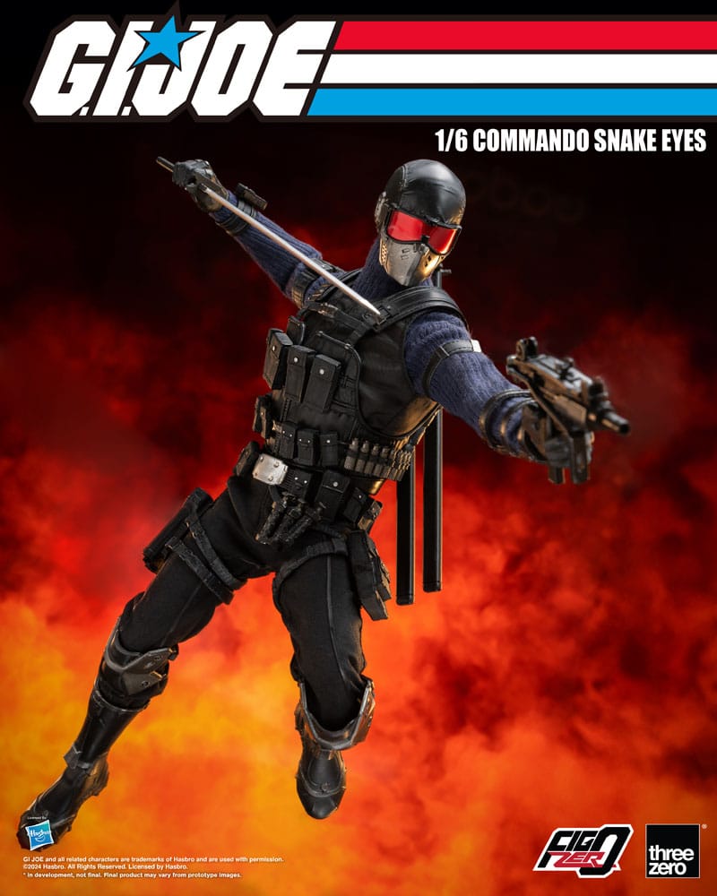 Commando Snake Eyes - FigZero - ThreeZero - Anime Figuren günstig kaufen