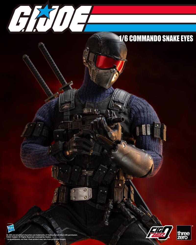 Commando Snake Eyes - FigZero - ThreeZero - Anime Figuren günstig kaufen