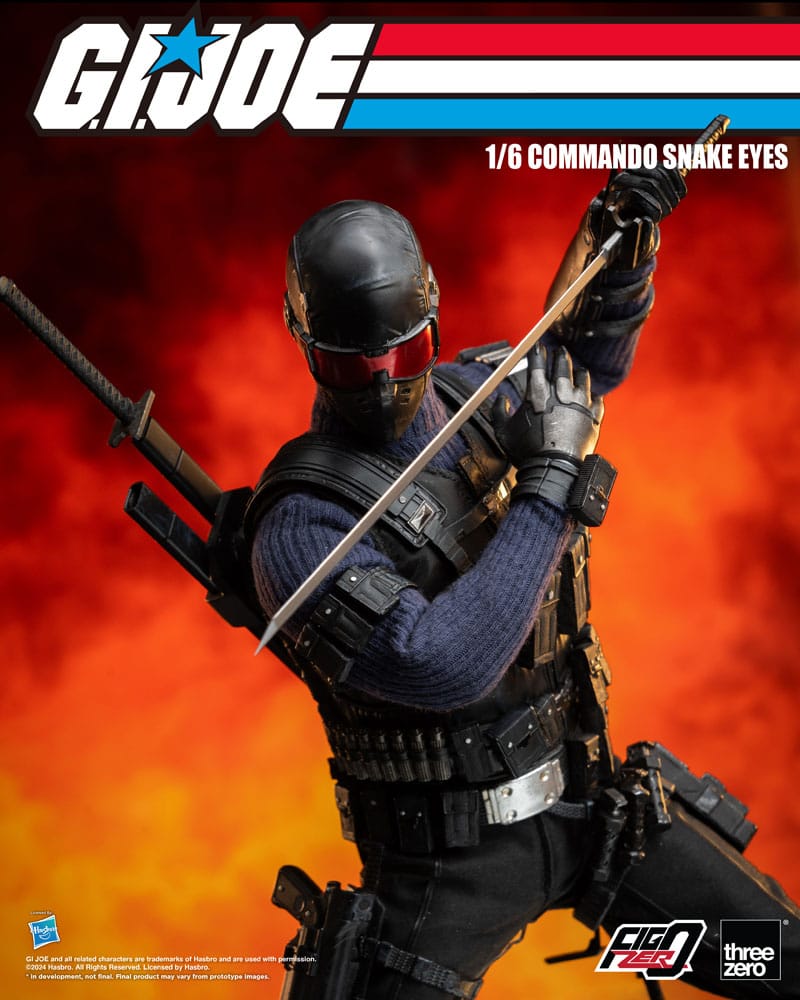 Commando Snake Eyes - FigZero - ThreeZero