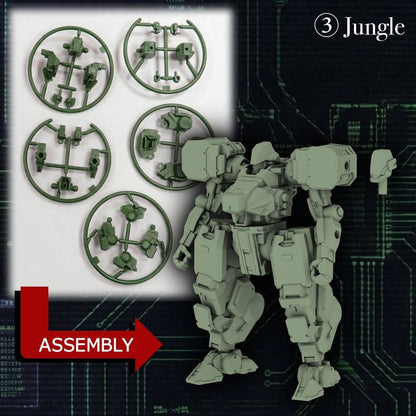 Kikou Sensen Maßstab Plastikmodellbausatz Welle 1 (1 Set mit 6 Stück) - Anime Figuren günstig kaufen