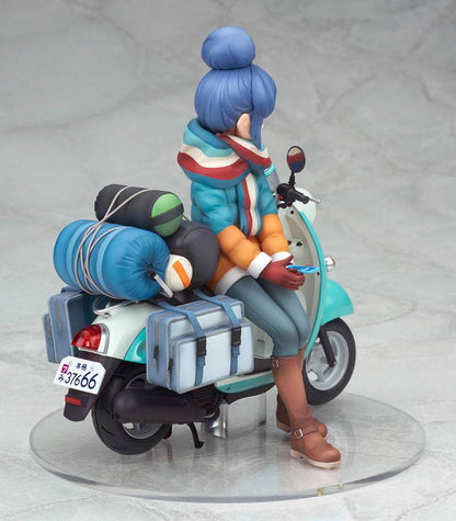 Laid-Back Camp PVC Statue Rin Shima with Scooter - Anime Figuren günstig kaufen