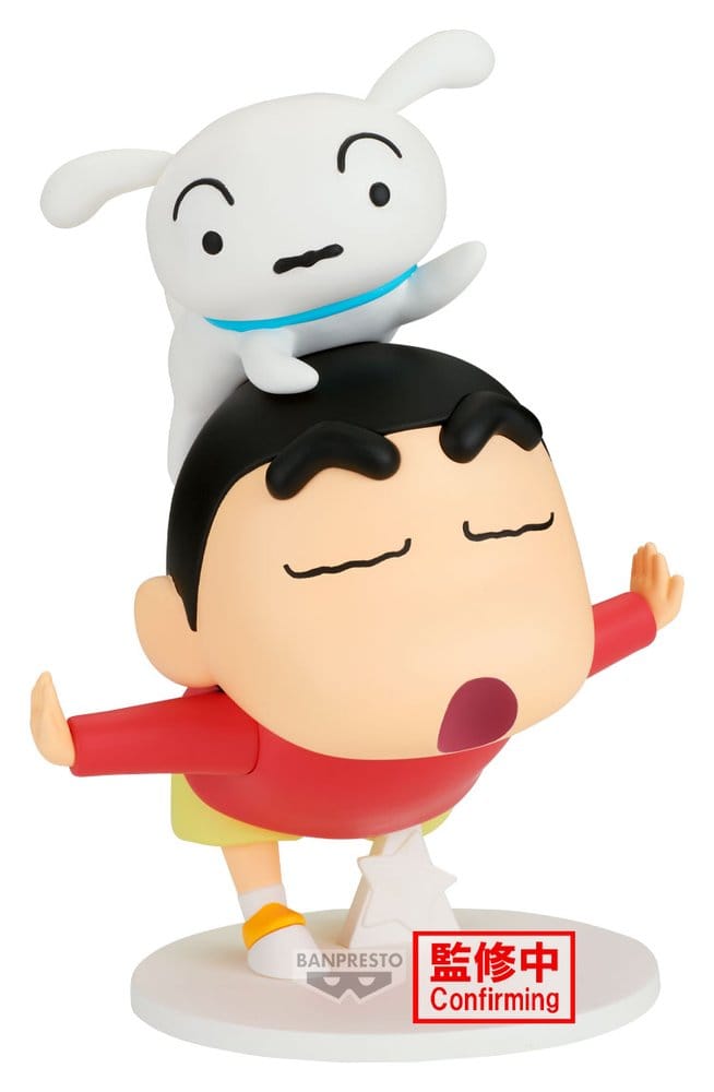 Crayon Shinchan Big Figure PVC-Figur Shinnosuke Nohara (Yay!) - Anime Figuren günstig kaufen