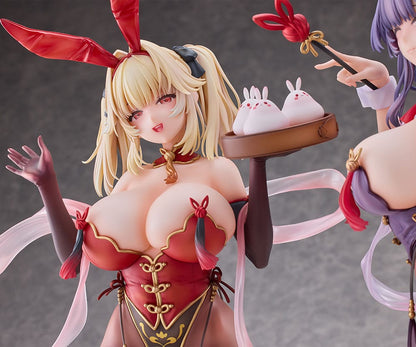 Cheongsam Bunny Stella & Yuri Moehime Union BINDing - Anime Figuren günstig kaufen