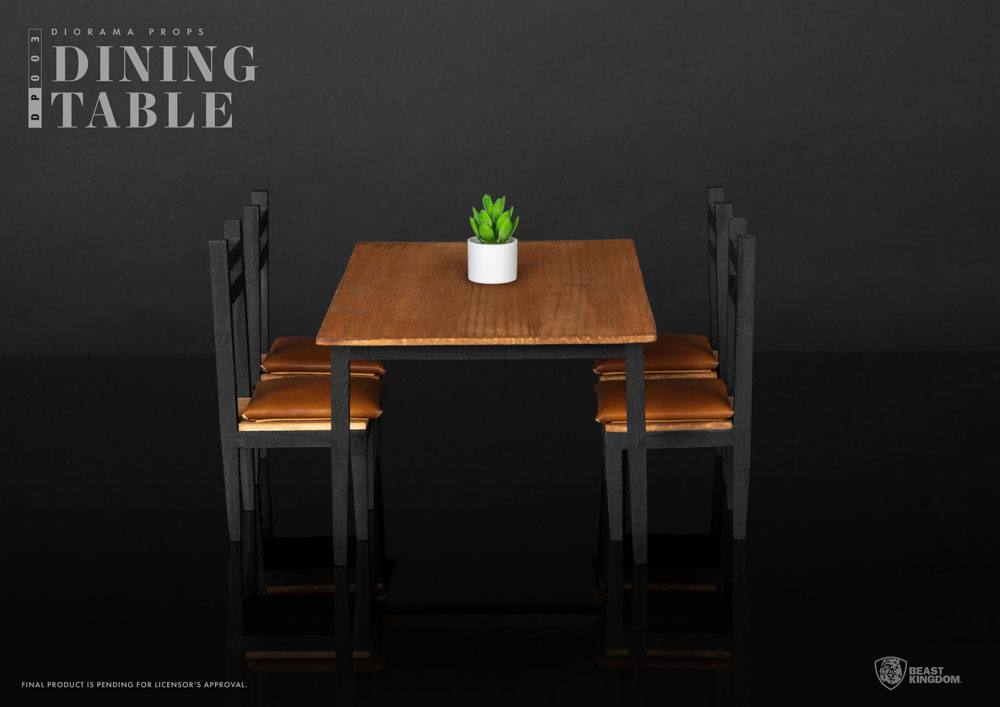 Diorama Props Series Zubehör-Set Dining Table Set