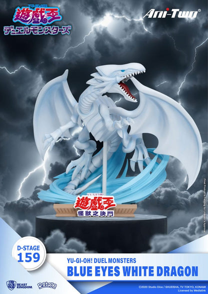 Blue Eyes White Dragon Yu-Gi-Oh! Duel Monsters D-Stage Beast Kingdoms - Anime Figuren günstig kaufen