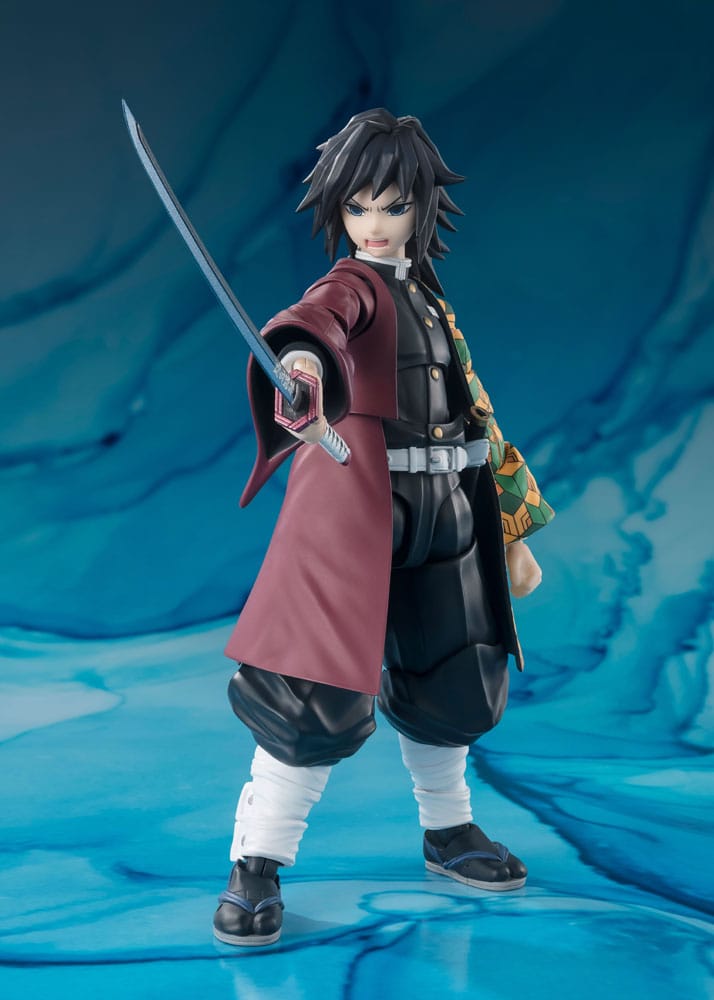 Demon Slayer: Kimetsu no Yaiba S.H. Figuarts Actionfigur Giyu Tomioka - Anime Figuren günstig kaufen