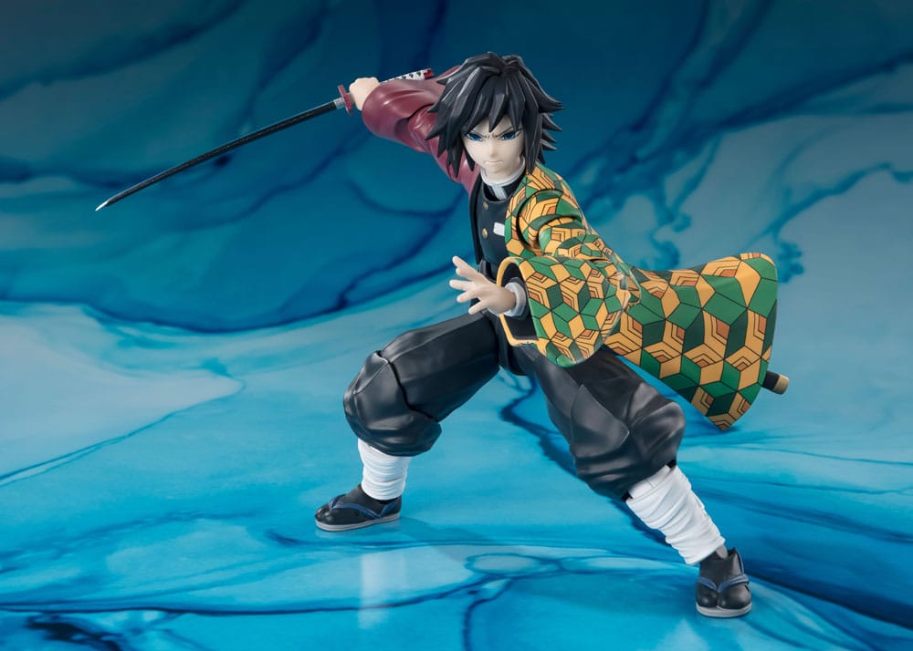 Demon Slayer: Kimetsu no Yaiba S.H. Figuarts Actionfigur Giyu Tomioka - Anime Figuren günstig kaufen