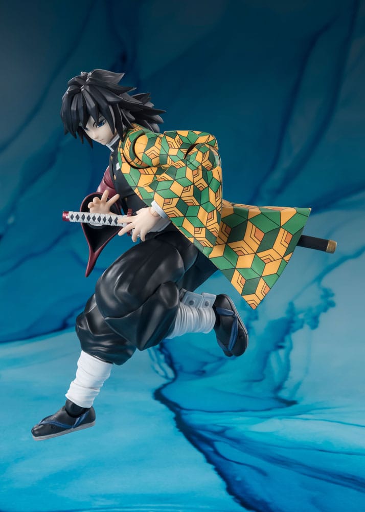 Demon Slayer: Kimetsu no Yaiba S.H. Figuarts Actionfigur Giyu Tomioka - Anime Figuren günstig kaufen