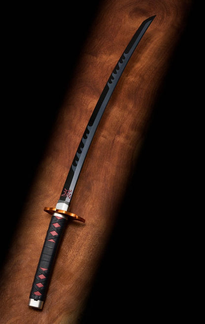Nichirin Schwert (Tanjiro Kamado) Kyojuro Rengoku´s Sword Gueard Ver.  Bandai Tamashii Nations