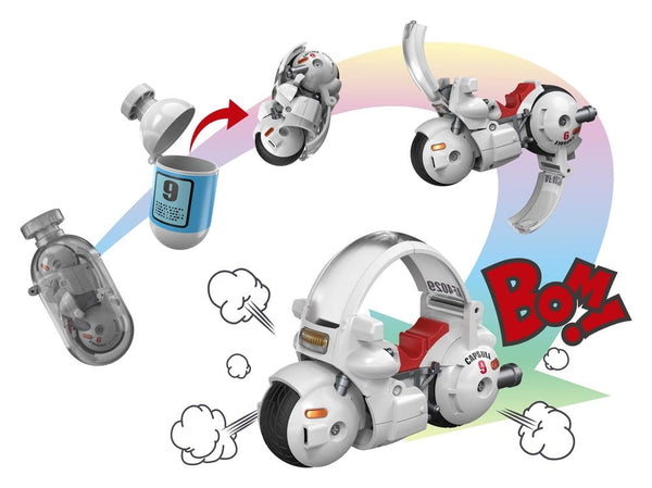 Detailansicht Dragon Ball Changearts Hoi-Poi Kapsel No. 9 Bulma's Motorcycle
