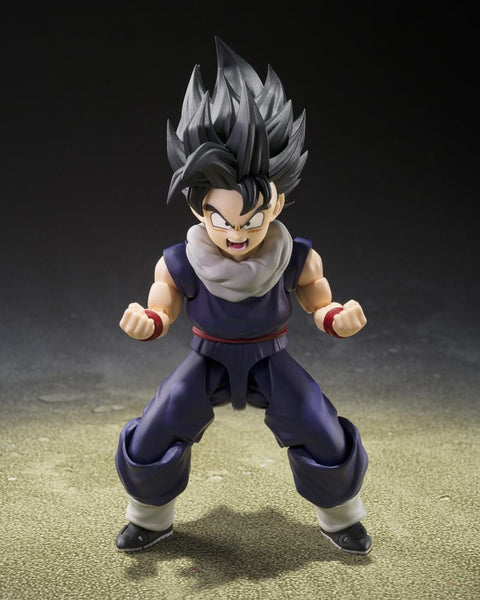 Detailansicht Dragon Ball Z S.H.Figuarts Actionfigur Son Gohan (Z-Fighters) (Limited Edition Z-Fighters Group Base Ver. A)