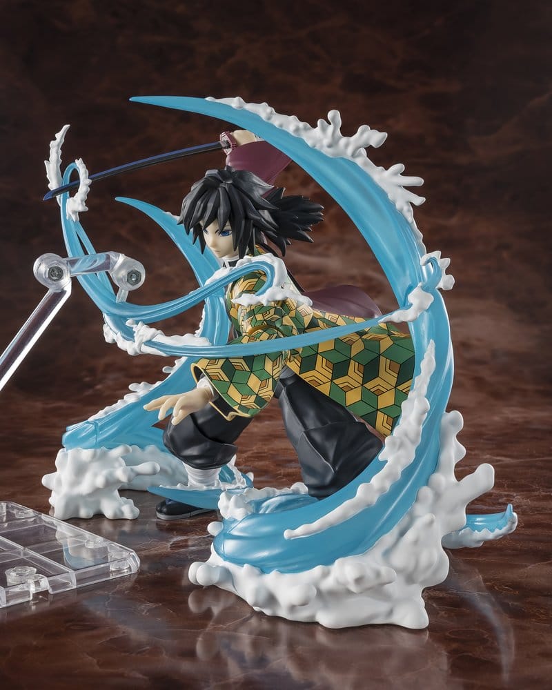 Demon Slayer: Kimetsu no Yaiba S.H. Figuarts Zubehör-Set Tanjiro Kamado & Giyu Tomioka Water Breathing Option Parts Set - Anime Figuren günstig kaufen