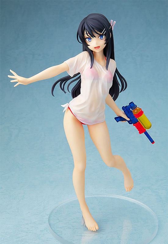 Rascal Does Not Dream of Bunny Girl Senpai Statue Mai Sakurajima Water Gun Date Ver. - Anime Figuren günstig kaufen