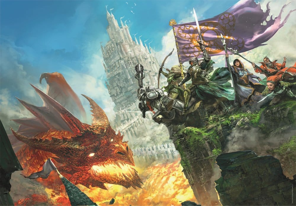 Dungeons & Dragons Gaming Puzzle Collection Puzzle Attack of the Dragon (500 Teile) - Anime Figuren günstig kaufen