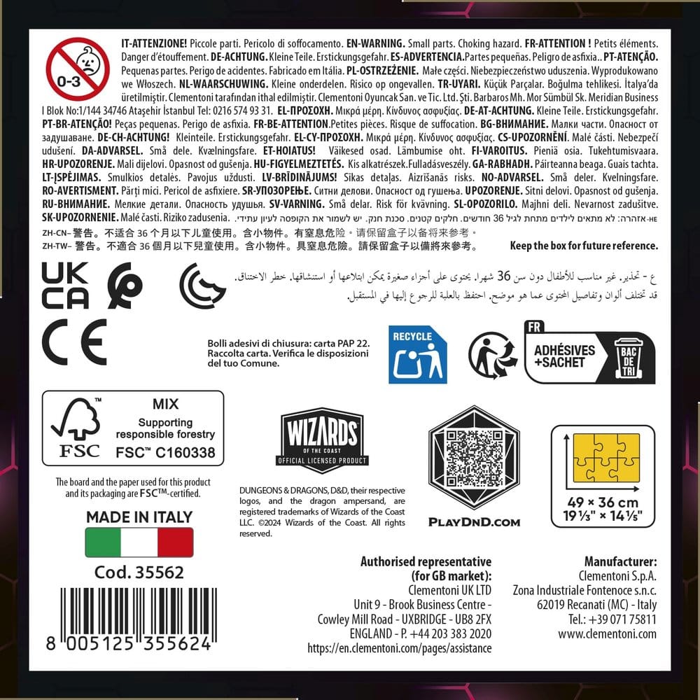 Dungeons & Dragons Gaming Puzzle Collection Puzzle Attack of the Dragon (500 Teile) - Anime Figuren günstig kaufen