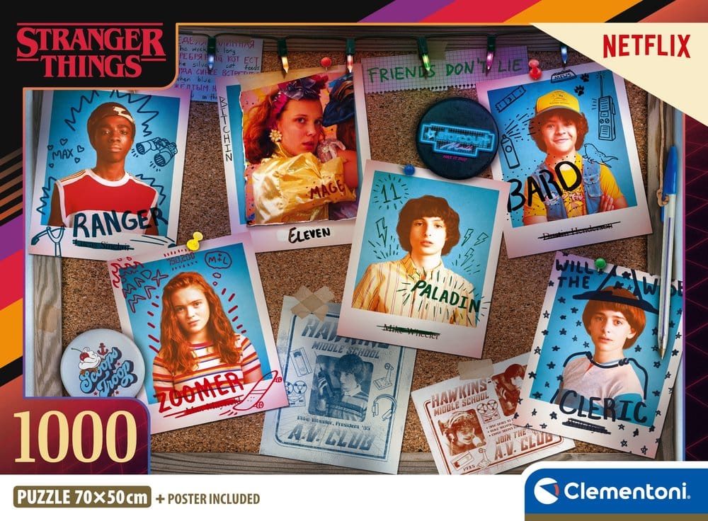 Stranger Things Puzzle Pictures (1000 Teile) - Anime Figuren günstig kaufen