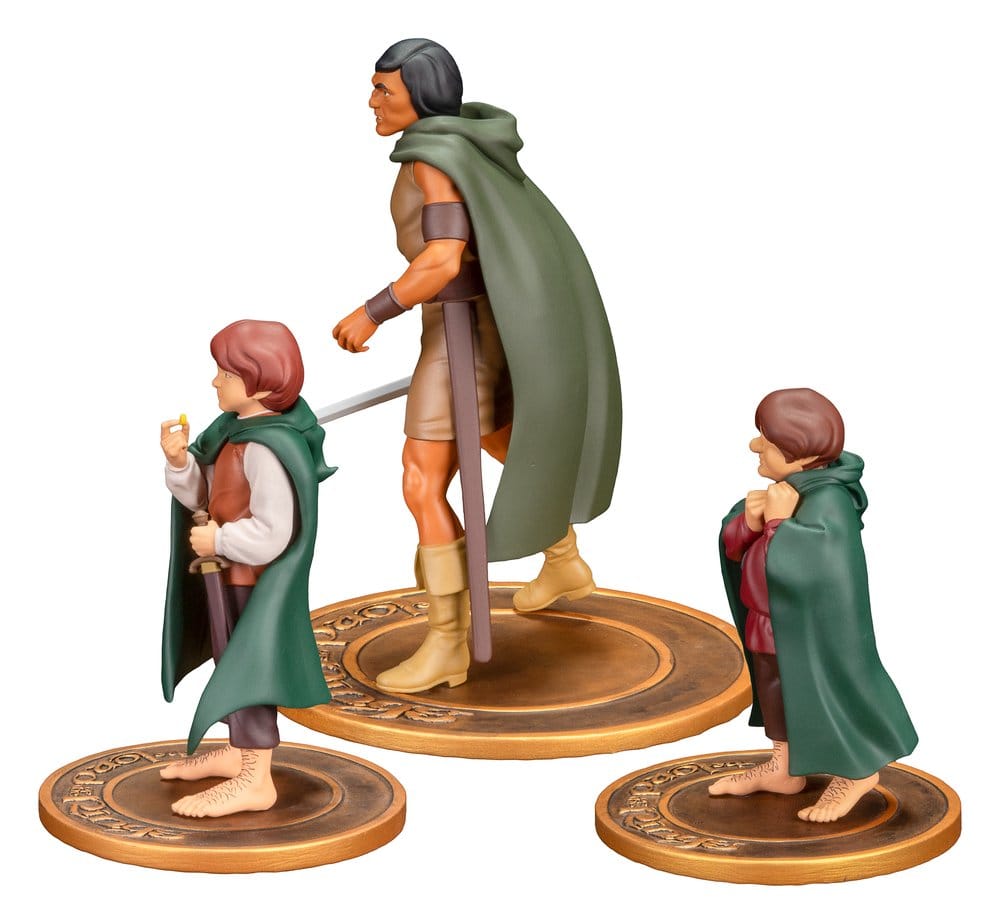 Der Herr der Ringe Animated Film PVC Figuren 3er-Pack Frodo, Aragorn, and Samwise - Anime Figuren günstig kaufen