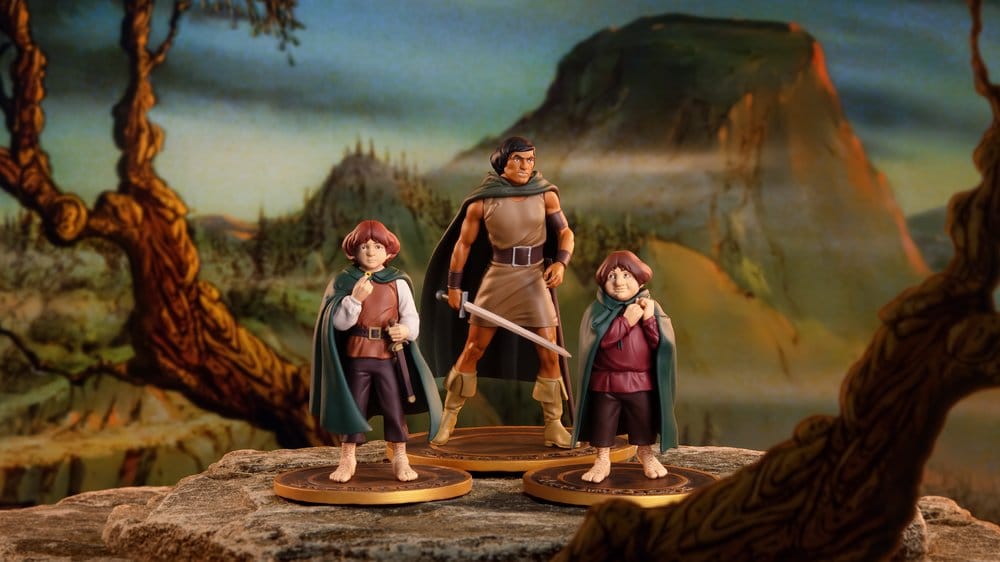 Der Herr der Ringe Animated Film PVC Figuren 3er-Pack Frodo, Aragorn, and Samwise - Anime Figuren günstig kaufen