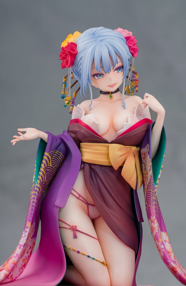 Original Character Statue 1/7 Shujuu Ecstasy Shion Oiran Ver. 15 cm