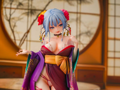 Original Character Statue 1/7 Shujuu Ecstasy Shion Oiran Ver. 15 cm