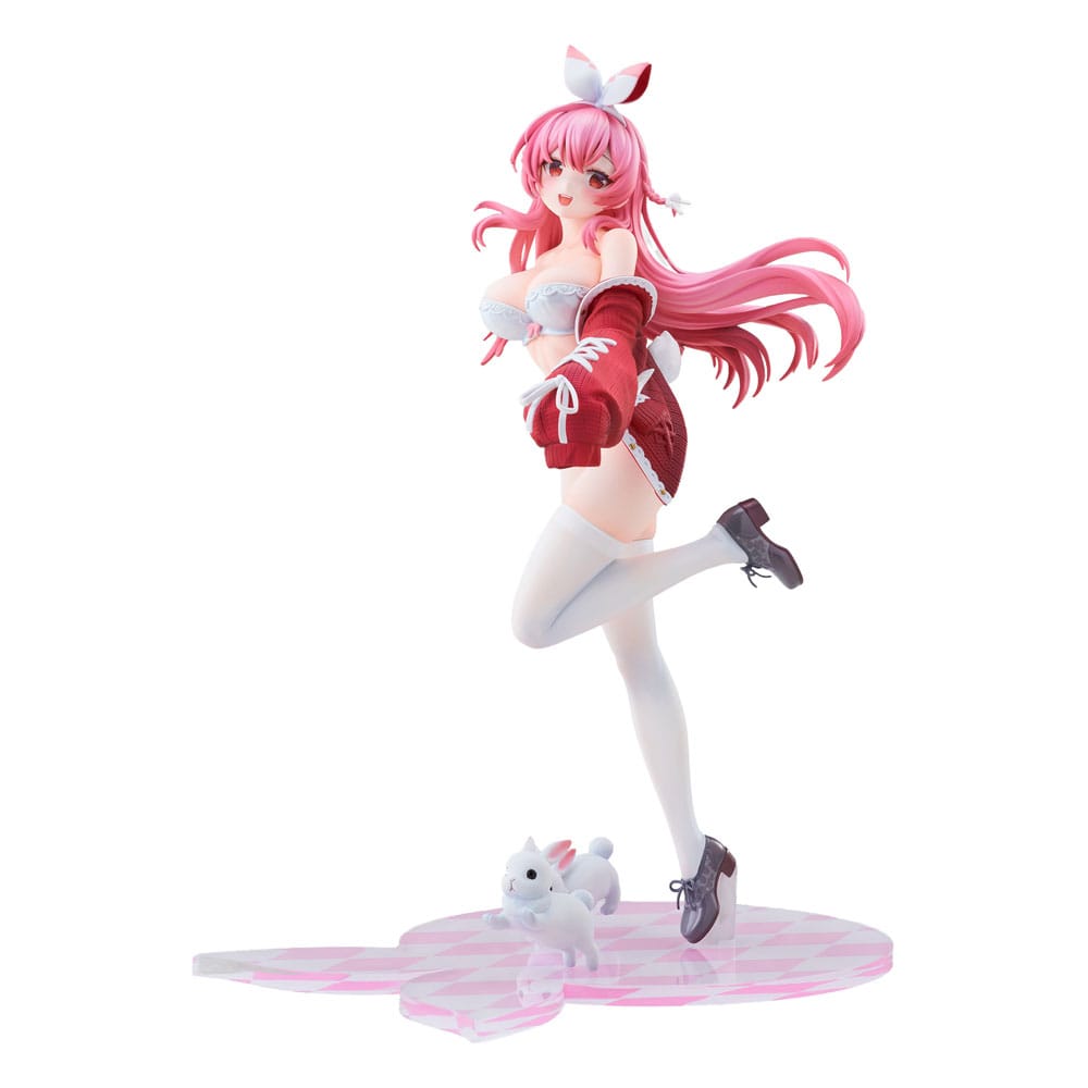 Rosuuri Original Character PVC Statue 1/7 White Rabbit Rosu Swimsuit Ver. 25 cm