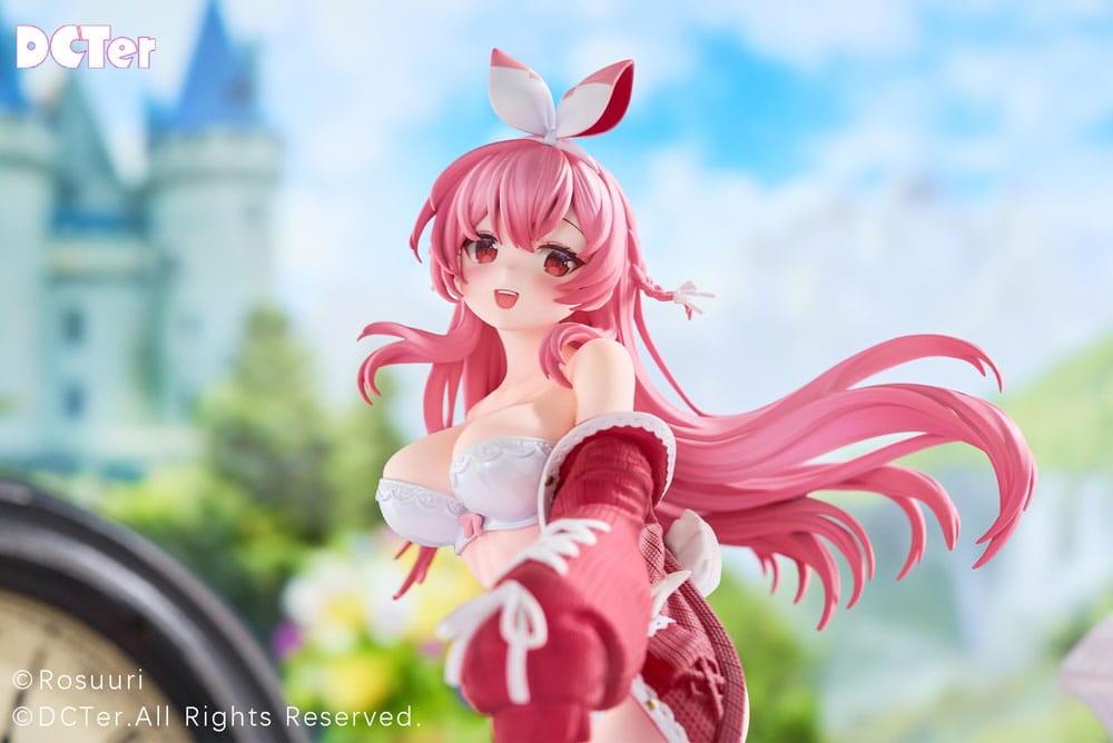 Rosuuri Original Character PVC Statue 1/7 White Rabbit Rosu Swimsuit Ver. 25 cm