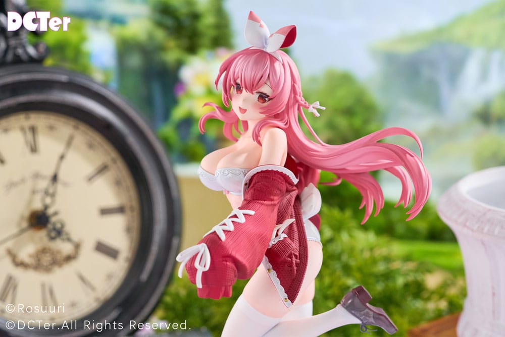 Rosuuri Original Character PVC Statue 1/7 White Rabbit Rosu Swimsuit Ver. 25 cm