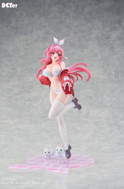 Rosuuri Original Character PVC Statue 1/7 White Rabbit Rosu Swimsuit Ver. 25 cm