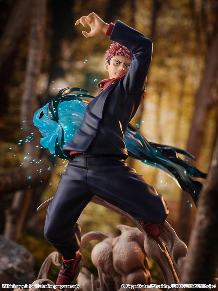 Jujutsu Kaisen SHIBUYA SCRAMBLE FIGURE PVC Statue Yuji Itadori - Anime Figuren günstig kaufen