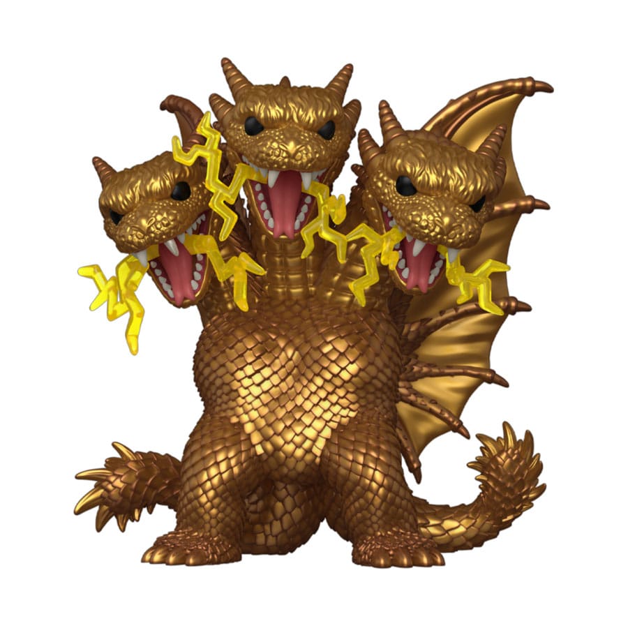*heo Exclusive Edition* Godzilla Super Sized POP! Movies Vinyl Figur King Ghidora (Electric) - Anime Figuren günstig kaufen