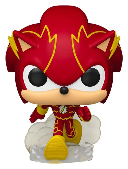 DC x Sonic the Hedgehog POP! Heroes Vinyl Figur Sonic as The Flash - Anime Figuren günstig kaufen