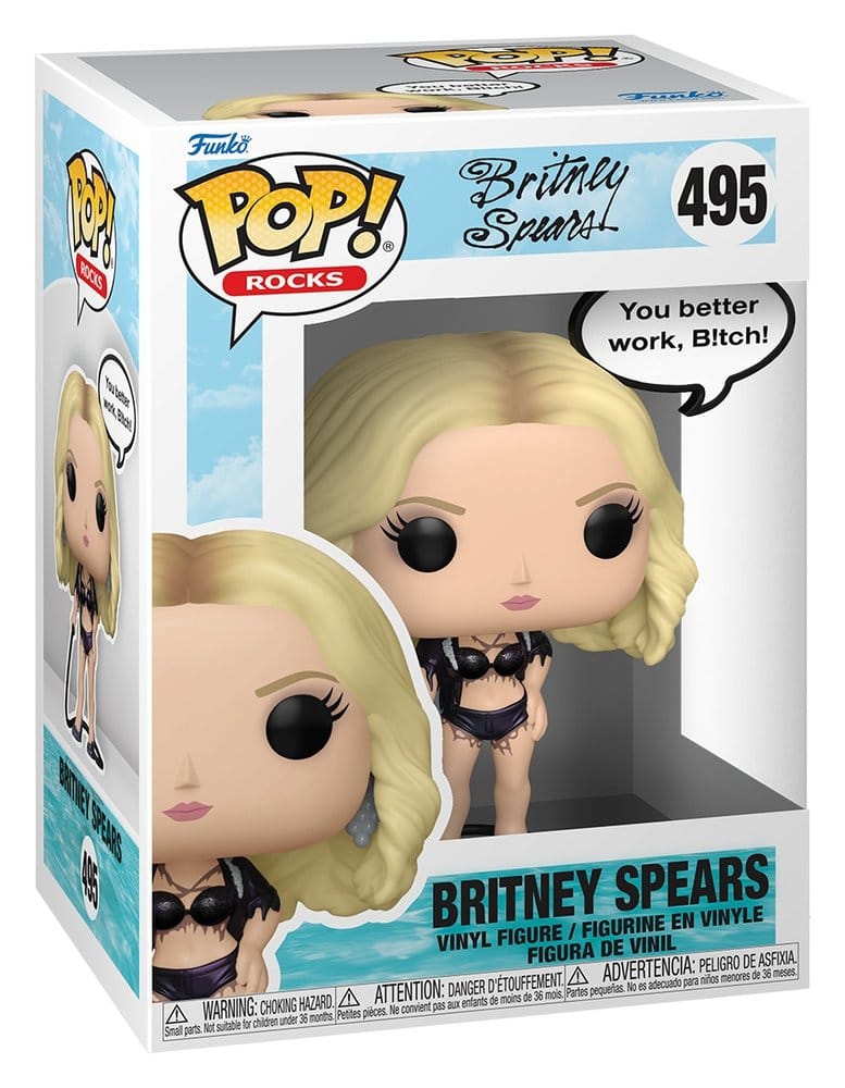 Britney Spears POP! Sayings Vinyl Figur You Better Work - Anime Figuren günstig kaufen