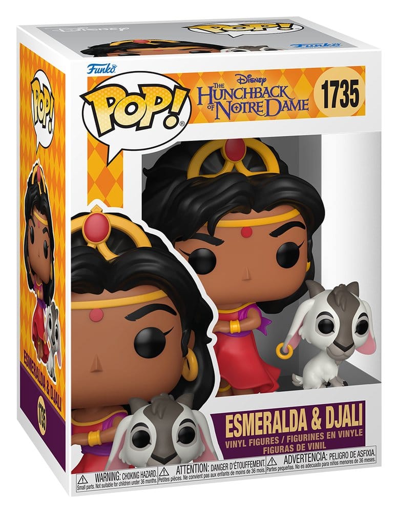 Der Glöckner von Notre Dame POP! Vinyl Figur Esmeralda & Djali - Anime Figuren günstig kaufen