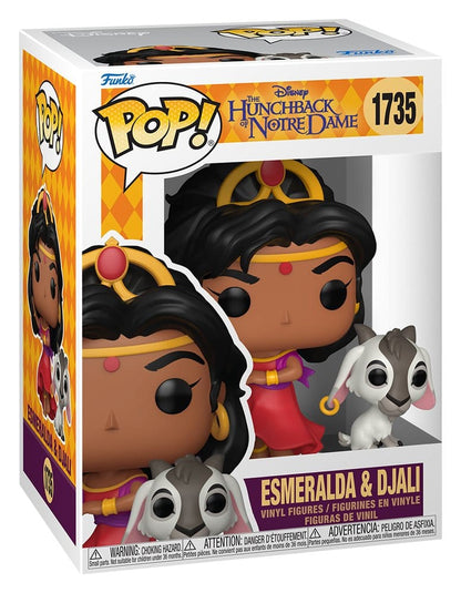 Der Glöckner von Notre Dame POP! Vinyl Figur Esmeralda & Djali - Anime Figuren günstig kaufen