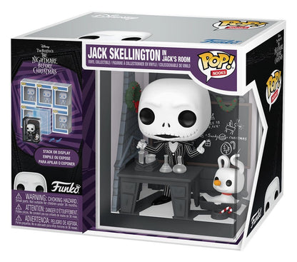 Nightmare Before Christmas POP! Nooks Vinyl Figur Jack Skellington's Room - Anime Figuren günstig kaufen