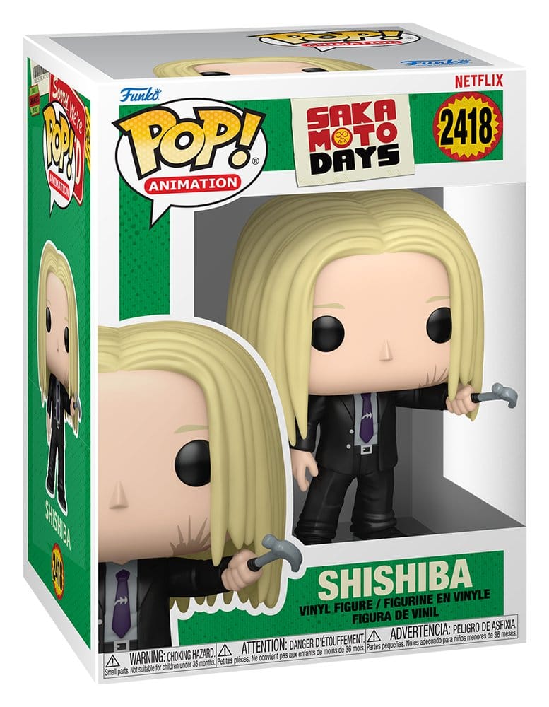 Sakamoto Days POP! Animation Vinyl Figur Shishiba - Anime Figuren günstig kaufen