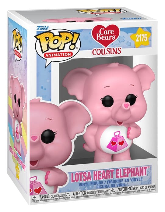 Die Glücksbärchies POP! Animation Vinyl Figur Lotsa Heart Elephant - Anime Figuren günstig kaufen