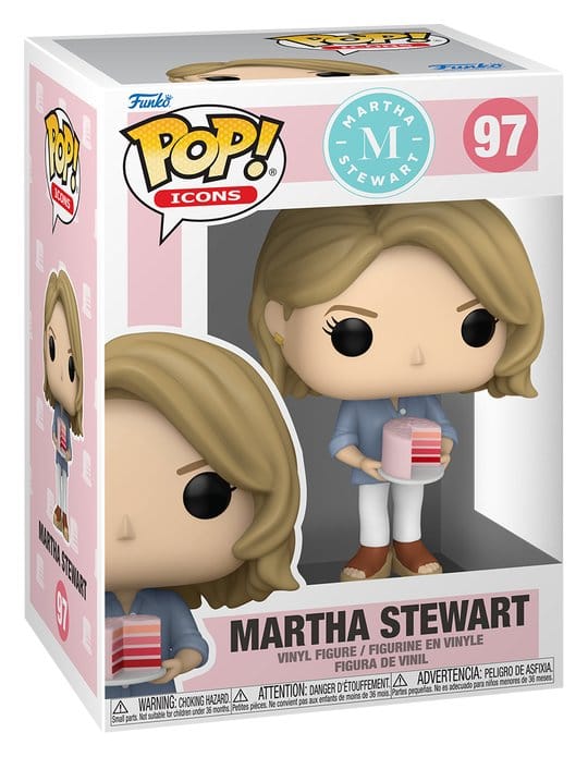 Martha Stewart POP! Icons Vinyl Figur Martha Stewart (with Cake) - Anime Figuren günstig kaufen