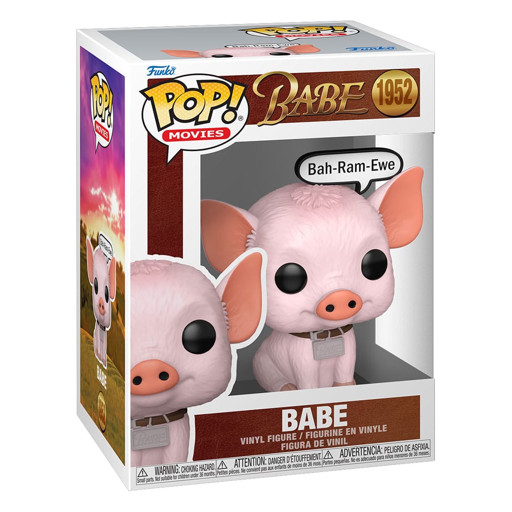 Ein Schweinchen namens Babe POP! Movies Vinyl Figur Babe (Bah-Ram-Ewe) - Anime Figuren günstig kaufen