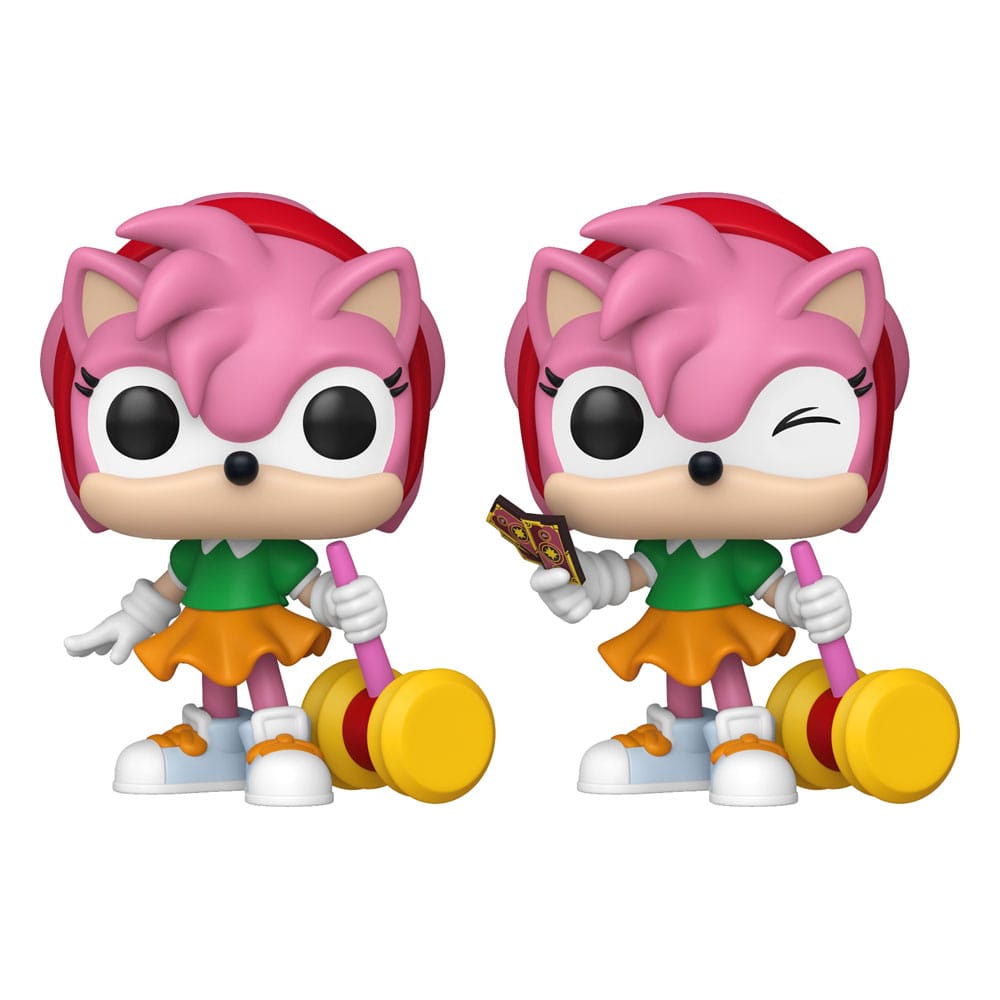 Sonic - The Hedgehog POP! Games Vinyl Figuren Amy Rose with Piko Hammer with Chase Sortiment (6) - Anime Figuren günstig kaufen
