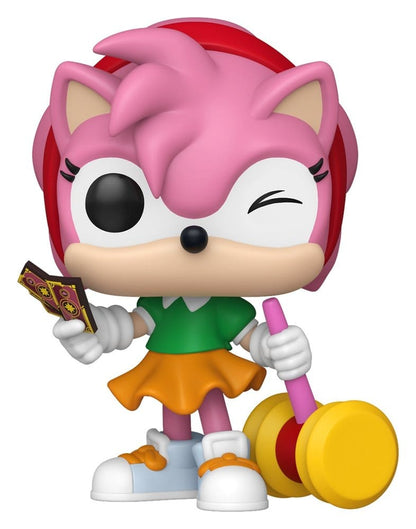 Sonic - The Hedgehog POP! Games Vinyl Figuren Amy Rose with Piko Hammer with Chase Sortiment (6) - Anime Figuren günstig kaufen