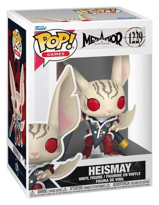 Metaphor: ReFantazio POP! Games Vinyl Figur Heismay - Anime Figuren günstig kaufen