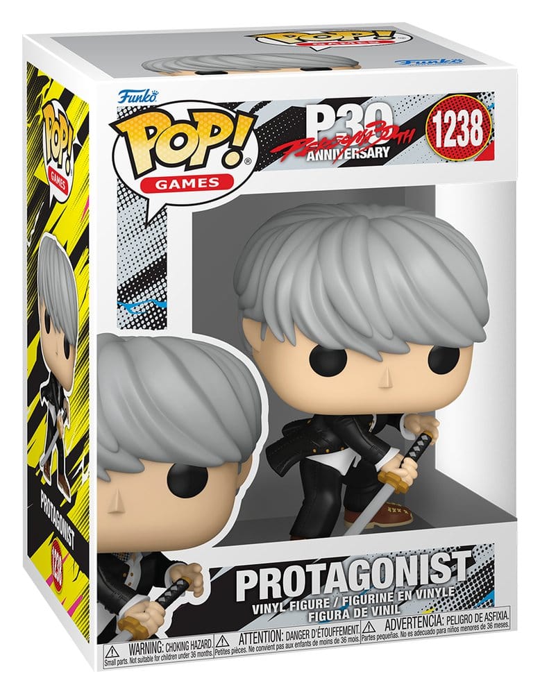 Persona 4 POP! Games Vinyl Figur Protagonist (Yu) - Anime Figuren günstig kaufen