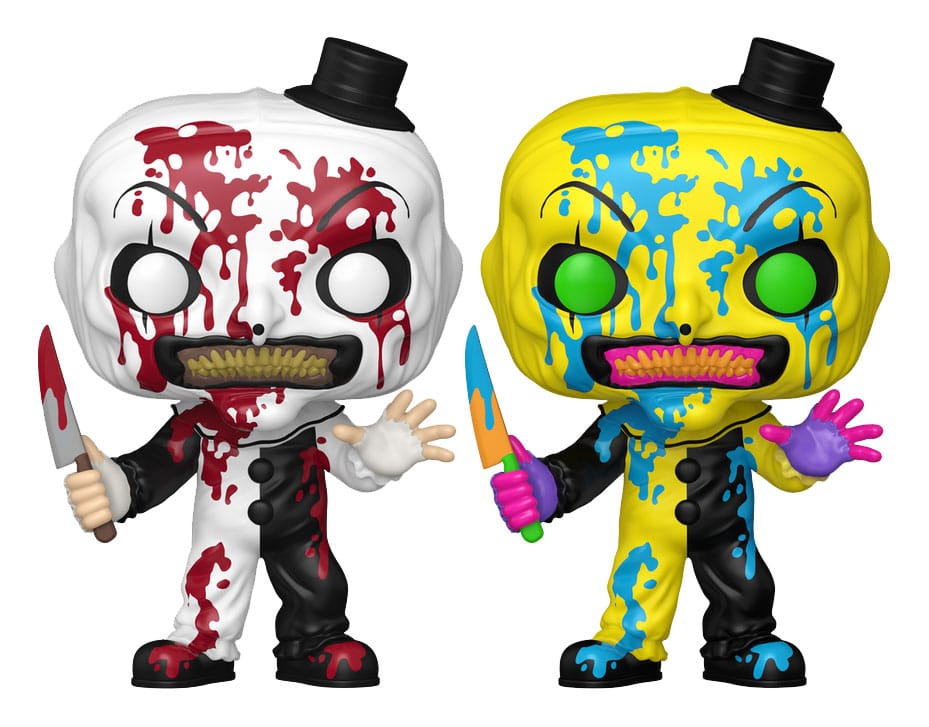 Terrifier POP! Movies Vinyl Figur Art the Clown (BD) w/CH heo exclusive Sortiment (6) - Anime Figuren günstig kaufen
