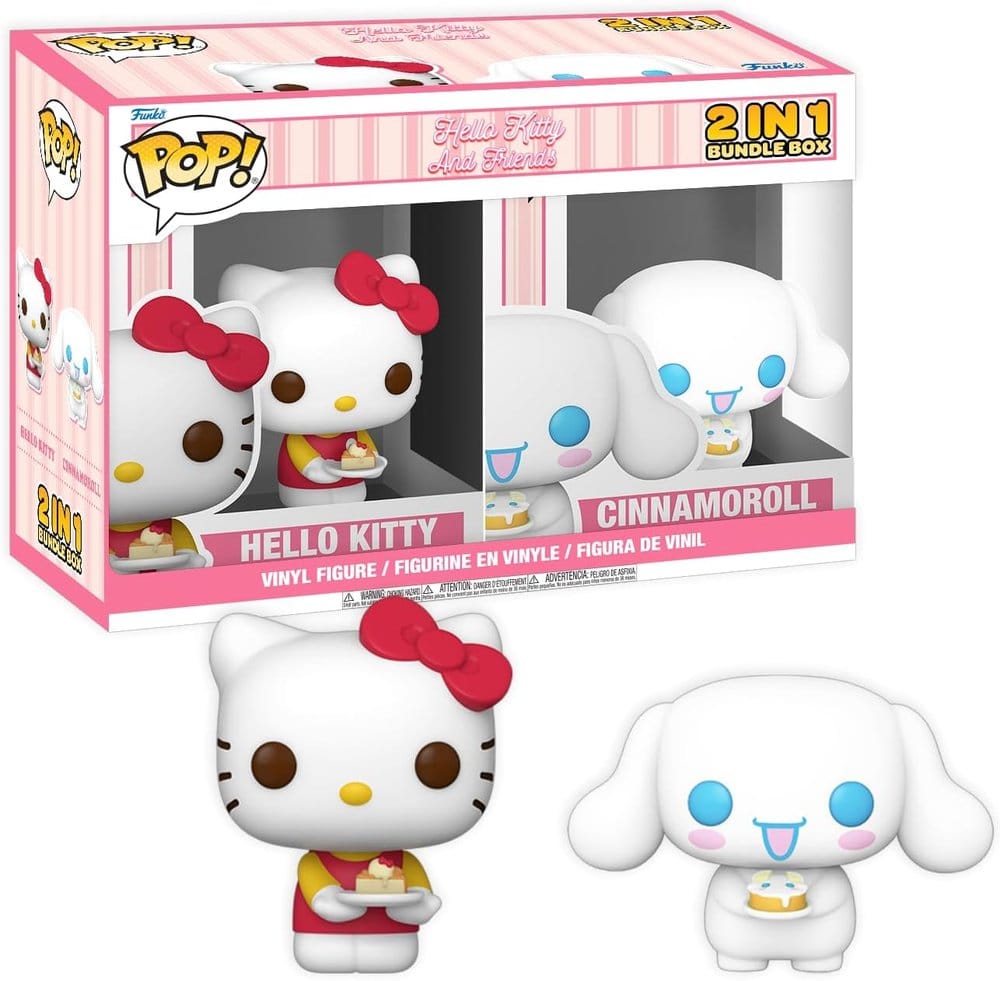 Hello Kitty Exclusive Box Cinnamoroll & Hello Kitty with Cake Assembled - Anime Figuren günstig kaufen