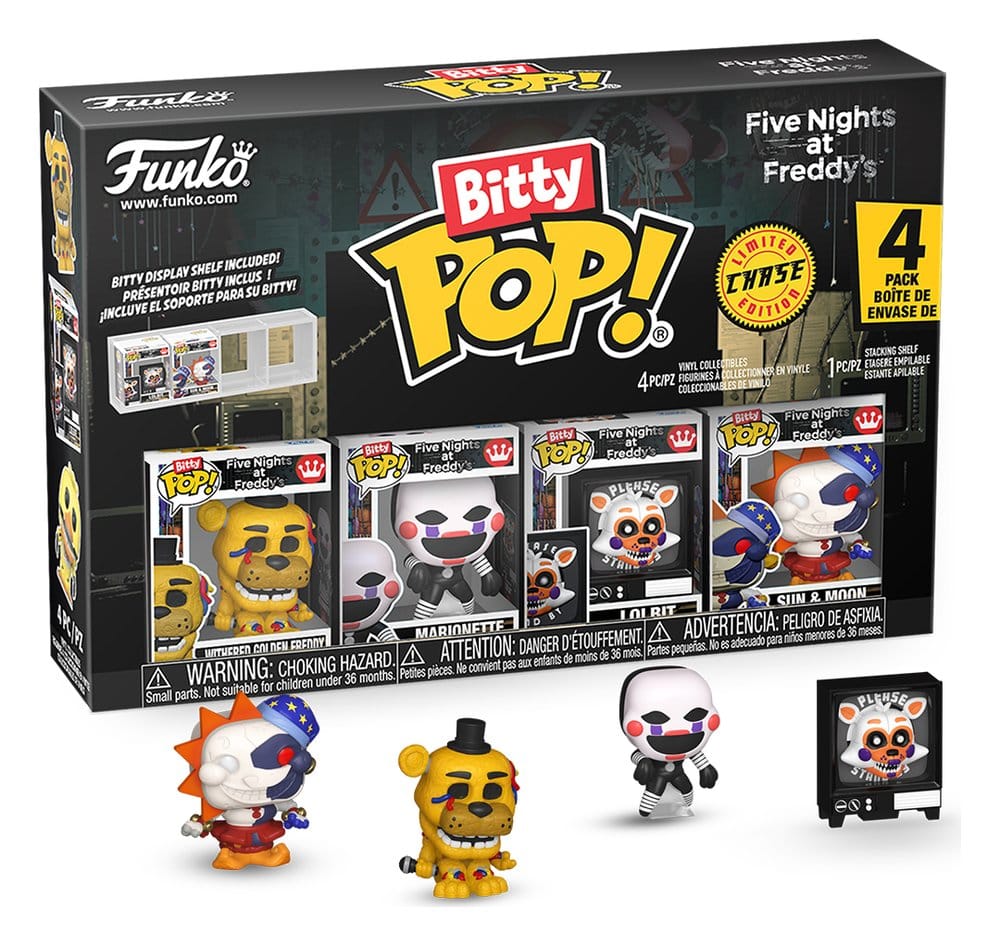 Five Nights at Freddy's Bitty POP! Vinyl Figuren 4er-Pack Series 5 2, - Anime Figuren günstig kaufen