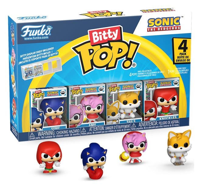Sonic Bitty POP! Vinyl Figuren 4er-Pack Sonic 2, - Anime Figuren günstig kaufen
