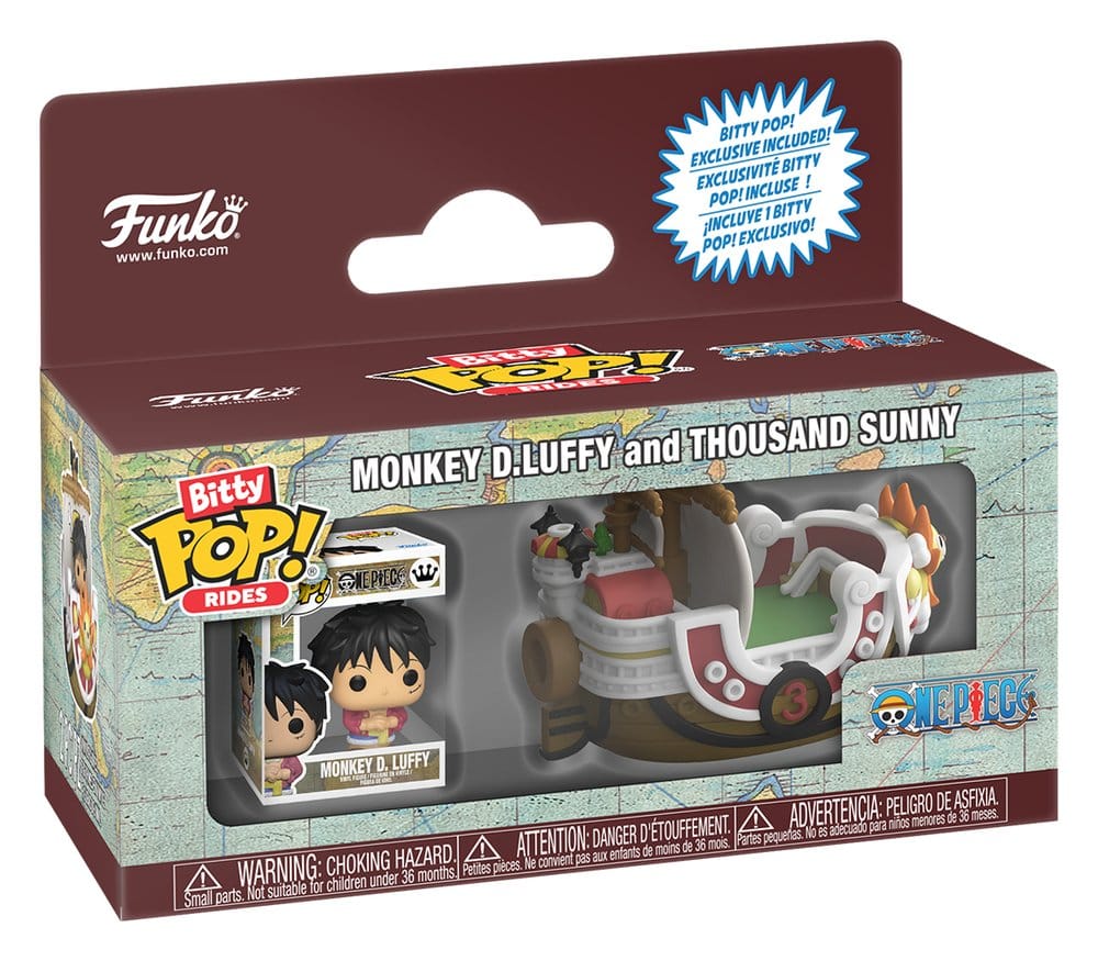 One Piece Bitty POP! Ride Vinyl Figur Thousand Sunny w/Luffy 2, - Anime Figuren günstig kaufen