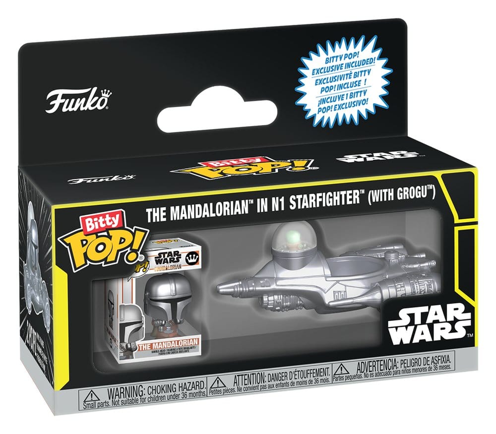 Star Wars Bitty POP! Ride Vinyl Figur N1 w/Mando 2, - Anime Figuren günstig kaufen