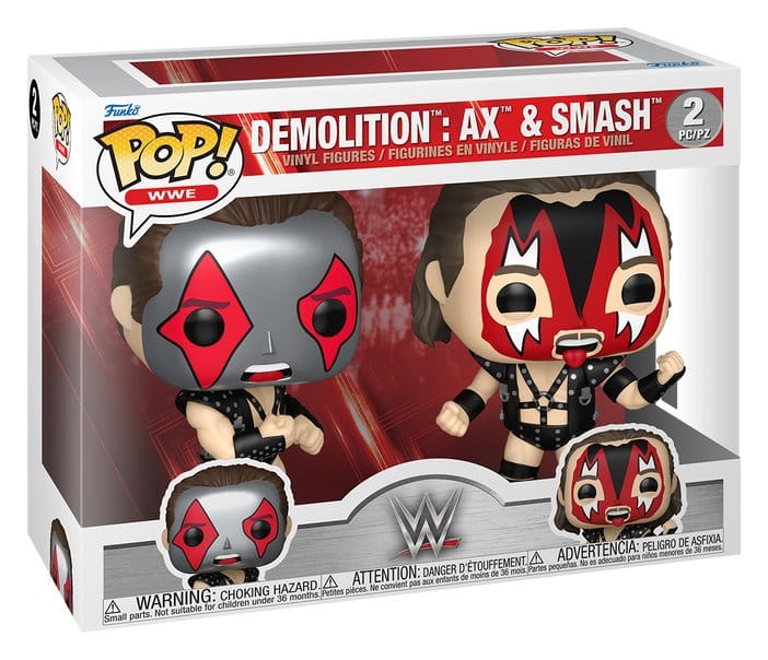 WWE POP! Vinyl Figuren 2er-Pack Ax & Smash - Anime Figuren günstig kaufen